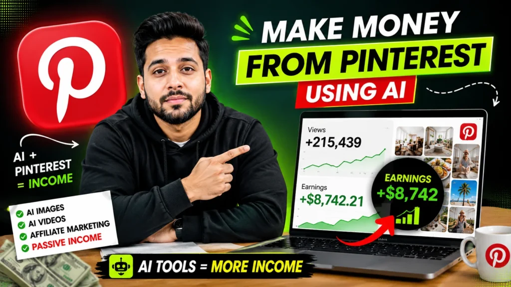 make money from pinterest using ai