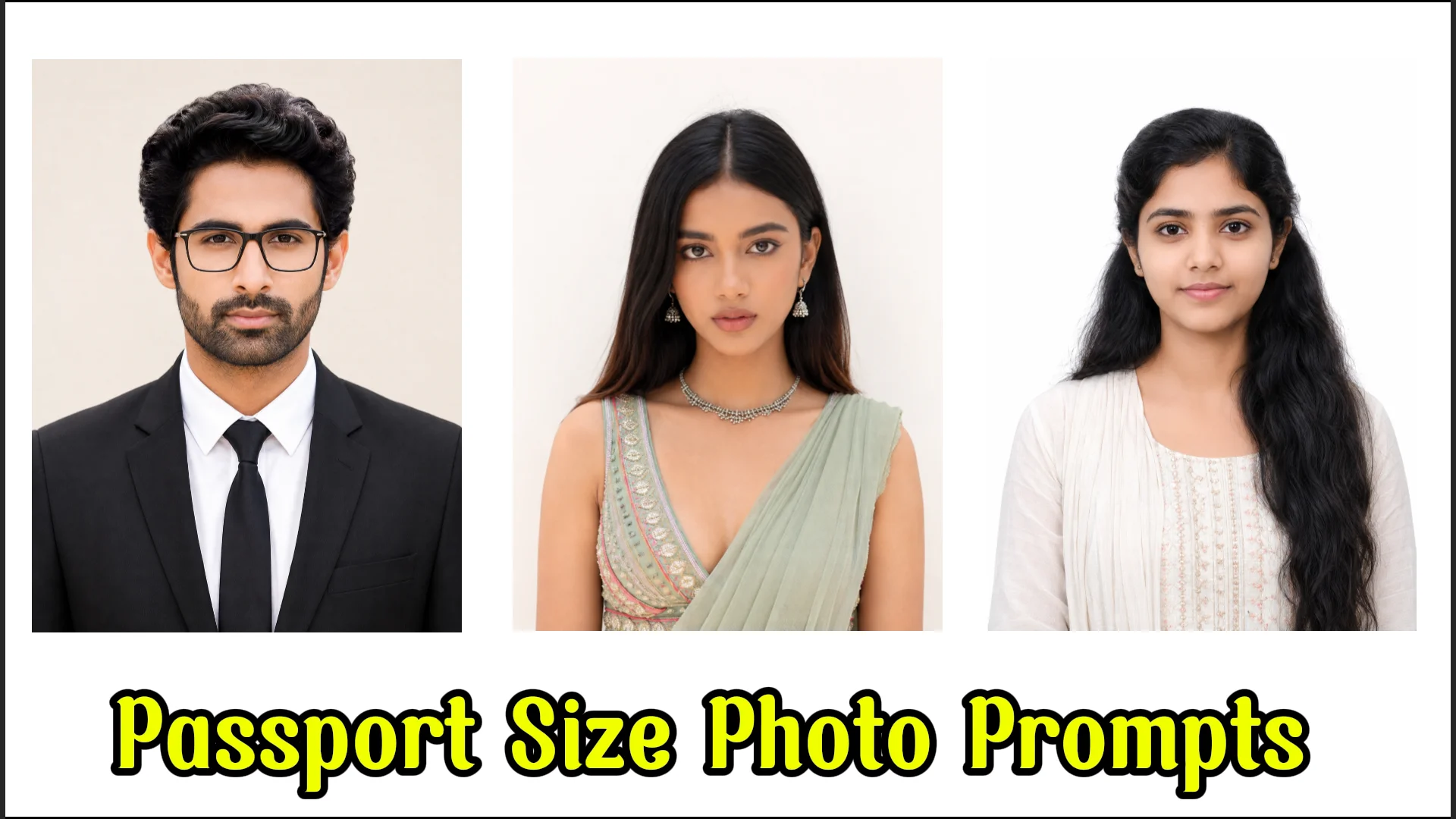 Best Passport Size Photo Prompt for ChatGPT in 2026