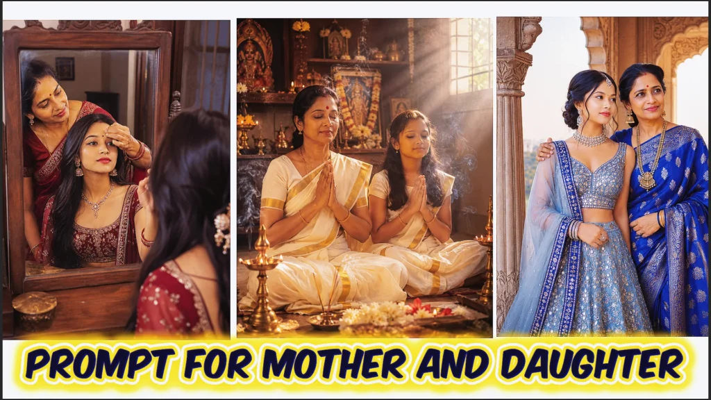 prompt for mother and daughter photo on instagram