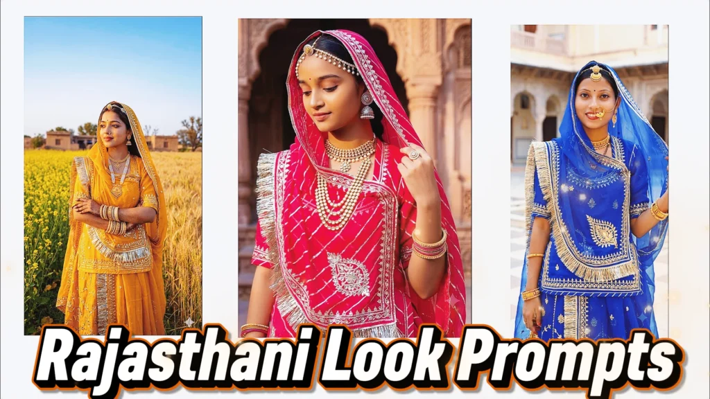 rajasthani look prompt for gemini ai