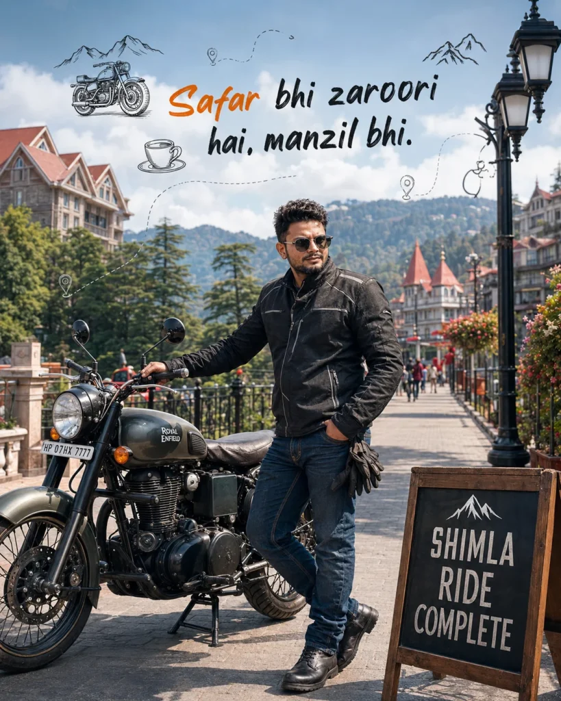 bike travel prompt for instagram