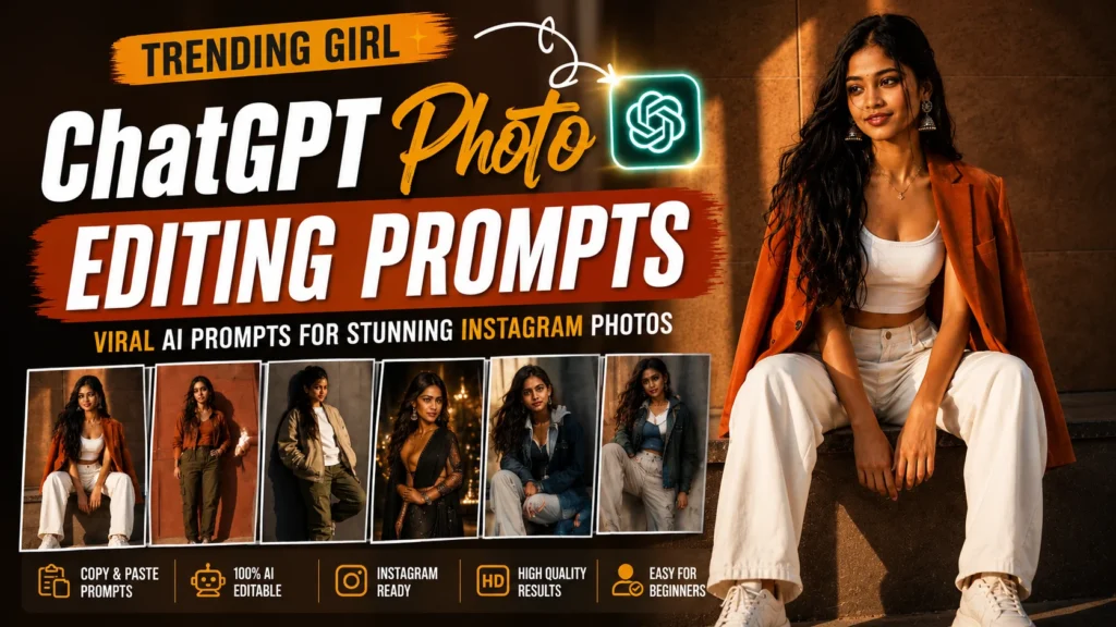Trending Girl ChatGPT Photo Editing Prompts 2026