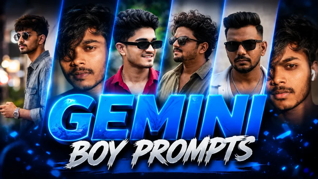 gemini ai photo prompt copy paste trending boy 2026