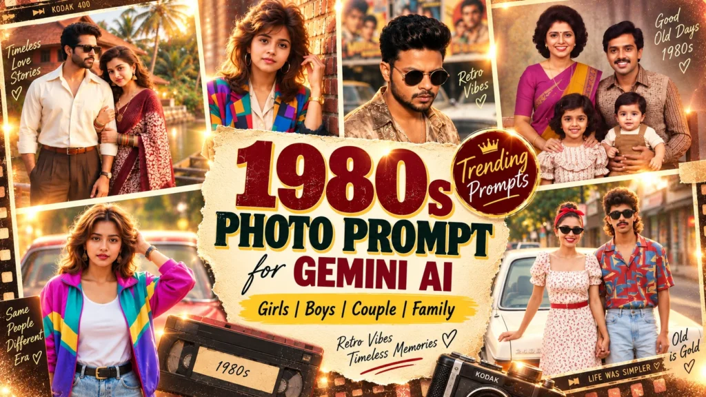 1980s photo prompt gemini