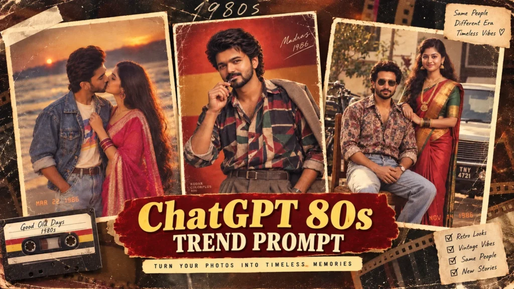 chat gpt 80s trend prompt