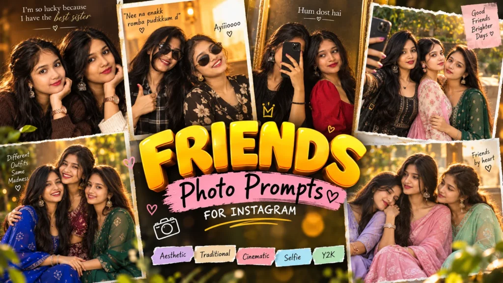 friends prompt girls instagram