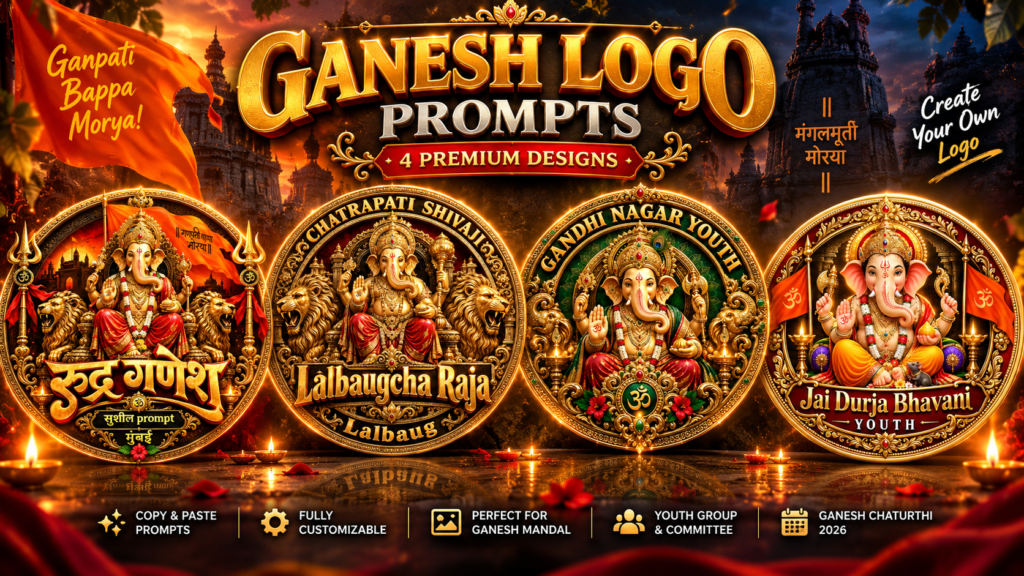 ganesh logo prompt