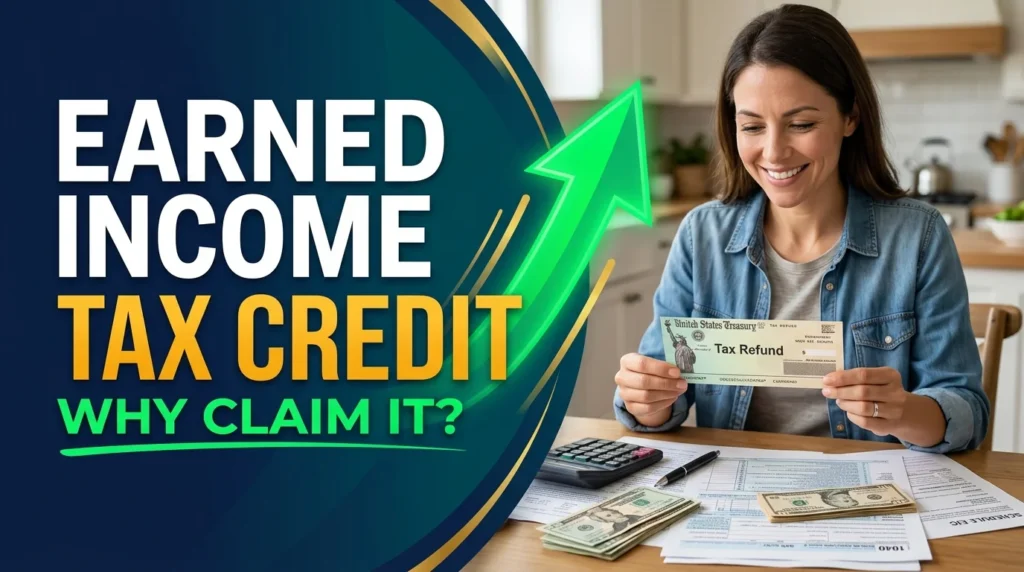 what is the best reason why someone would want to claim the earned income tax credit on their taxes?